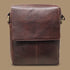 Devrien Brown Genuine Leather Sling Bag